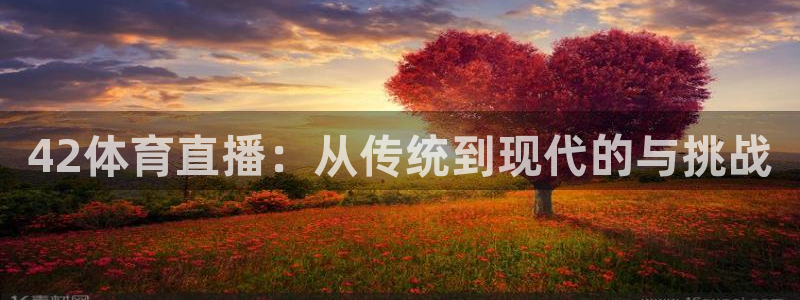 黑白直播官网nba直播：42体育直播：从传统到现代的与挑战