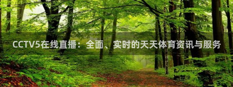 黑白直播官网nba直播：CCTV5在线直播：全面、实时的天天体育资讯与服务